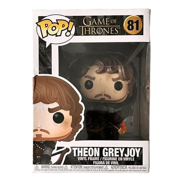 New Funko POP! Game of Thrones Vinyl Figure Theon Greyjoy with Flaming Bow #81 - Picture 1 of 7